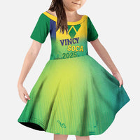 Vincy Mas 2025 Family Matching Off Shoulder Maxi Dress and Hawaiian Shirt Vincy Soca We Doh Party Normal - Wonder Print Shop