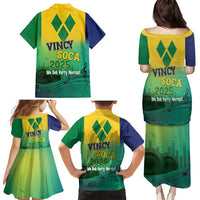 Vincy Mas 2025 Family Matching Puletasi and Hawaiian Shirt Vincy Soca We Doh Party Normal - Wonder Print Shop