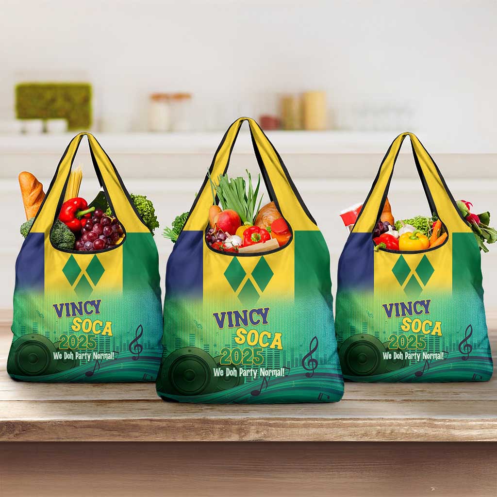Vincy Mas 2025 Grocery Bag Vincy Soca We Doh Party Normal - Wonder Print Shop