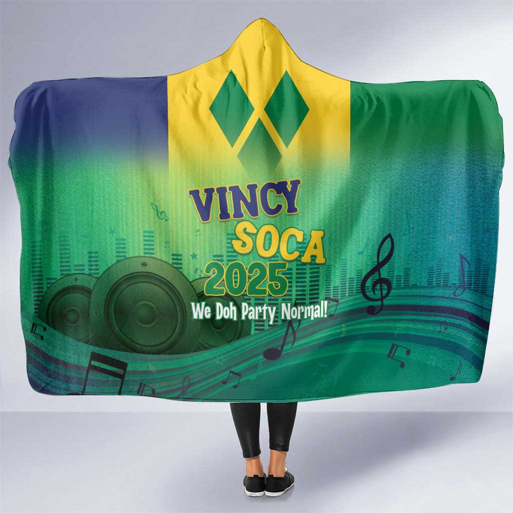 Vincy Mas 2025 Hooded Blanket Vincy Soca We Doh Party Normal - Wonder Print Shop