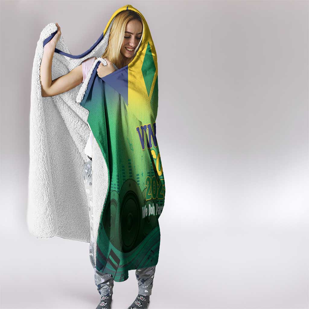 Vincy Mas 2025 Hooded Blanket Vincy Soca We Doh Party Normal - Wonder Print Shop