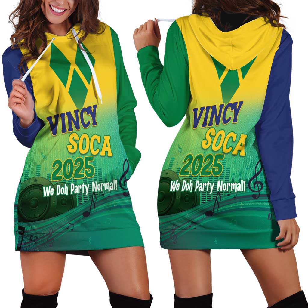 Vincy Mas 2025 Hoodie Dress Vincy Soca We Doh Party Normal - Wonder Print Shop