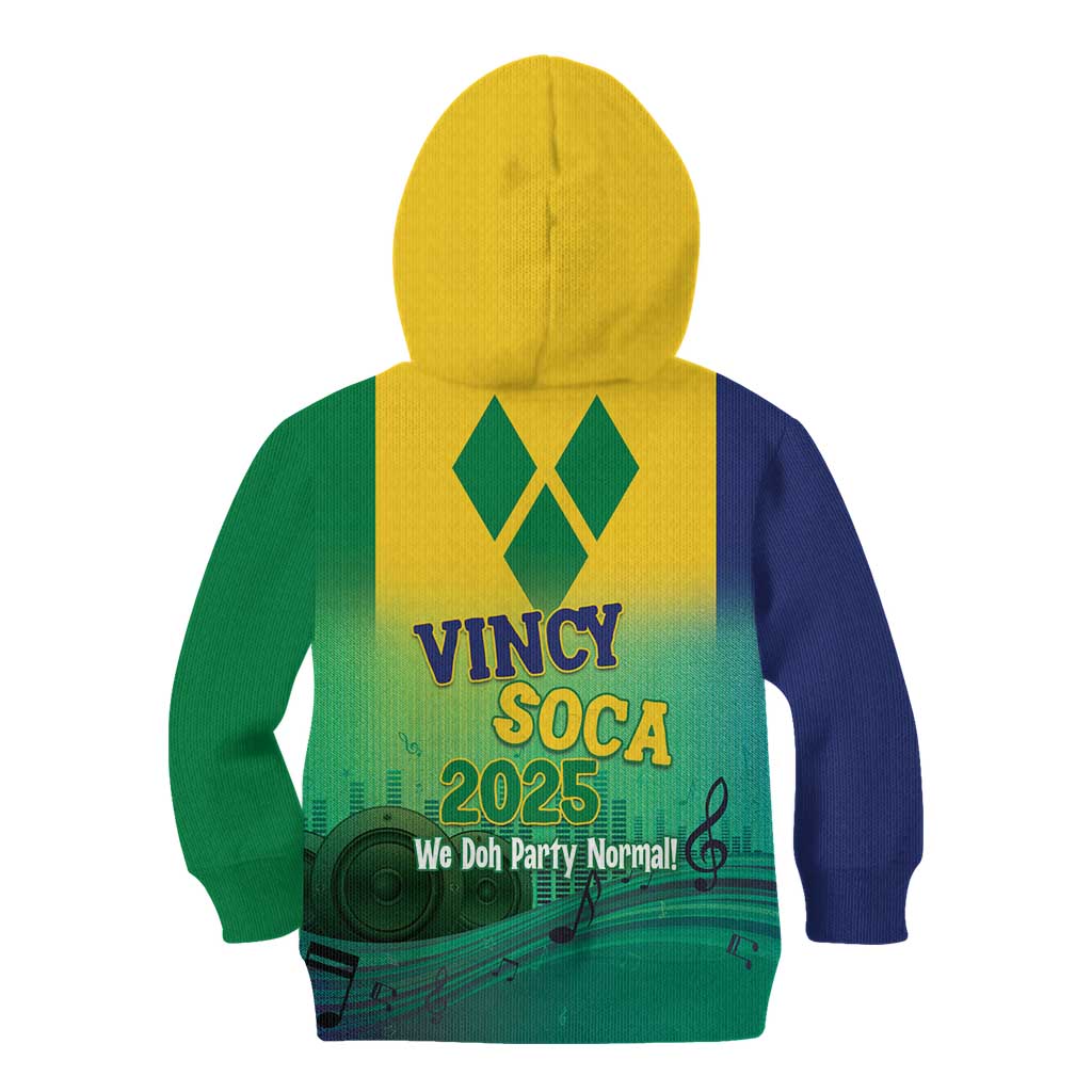Vincy Mas 2025 Kid Hoodie Vincy Soca We Doh Party Normal - Wonder Print Shop