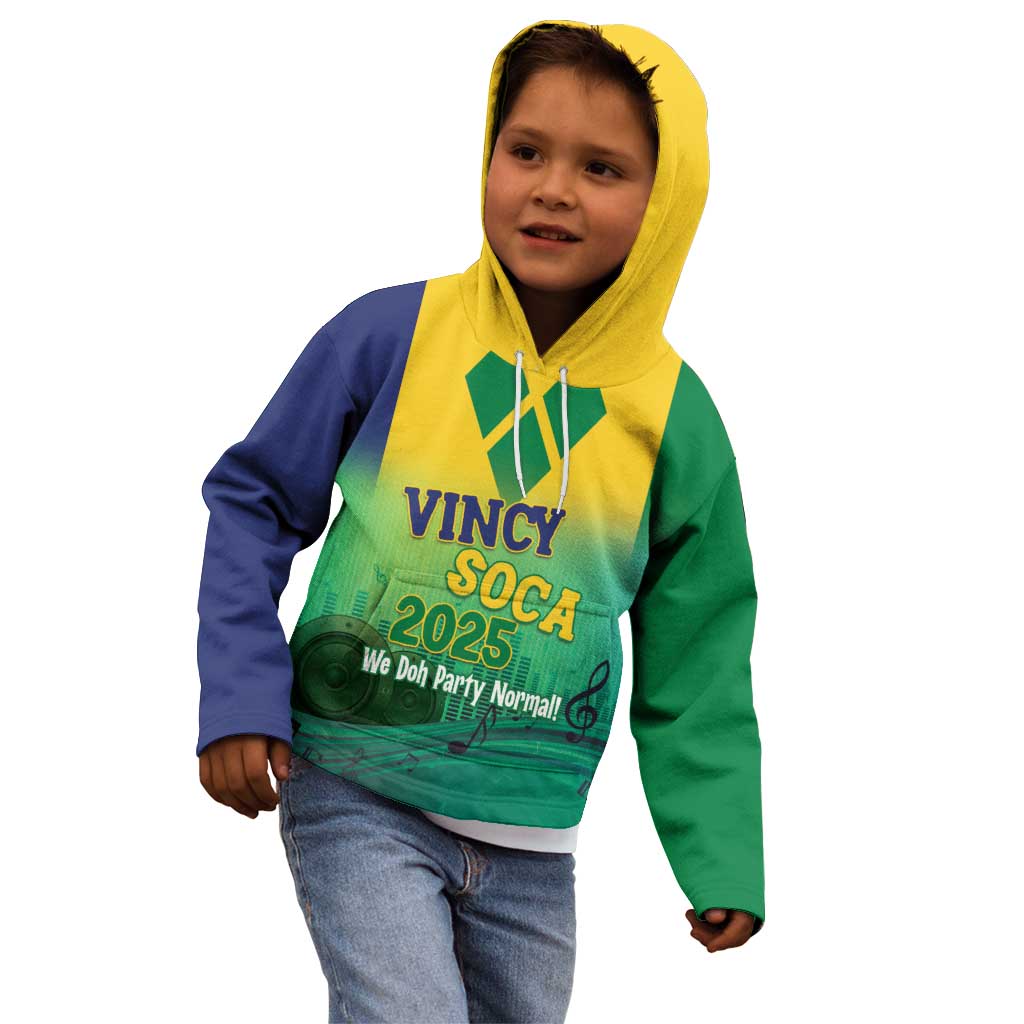 Vincy Mas 2025 Kid Hoodie Vincy Soca We Doh Party Normal - Wonder Print Shop