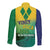 Vincy Mas 2025 Long Sleeve Button Shirt Vincy Soca We Doh Party Normal - Wonder Print Shop