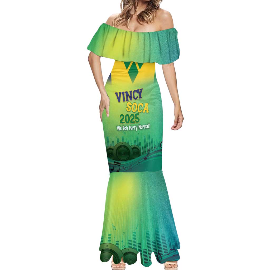 Vincy Mas 2025 Mermaid Dress Vincy Soca We Doh Party Normal - Wonder Print Shop