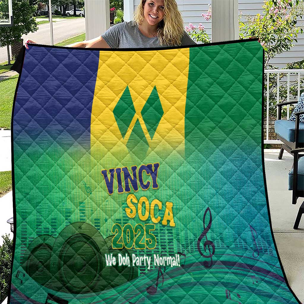 Vincy Mas 2025 Quilt Vincy Soca We Doh Party Normal - Wonder Print Shop