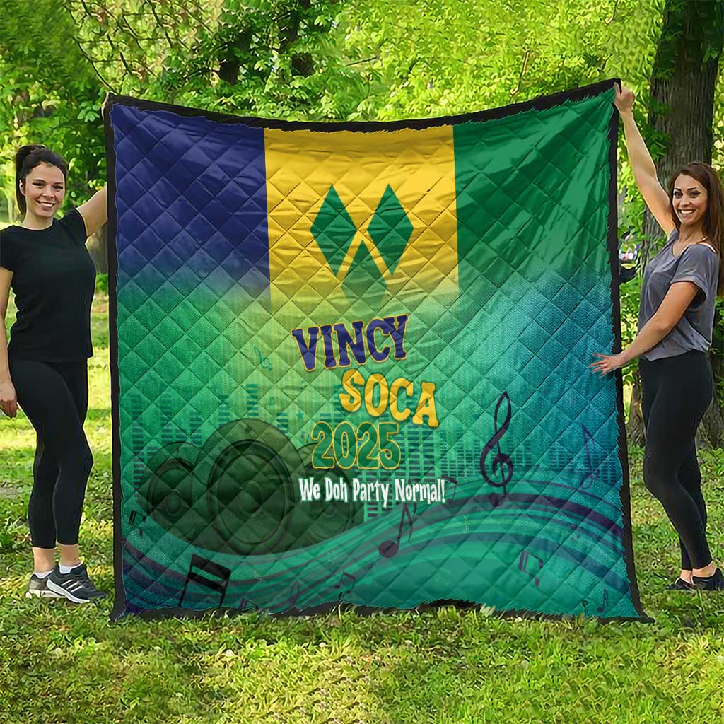 Vincy Mas 2025 Quilt Vincy Soca We Doh Party Normal - Wonder Print Shop