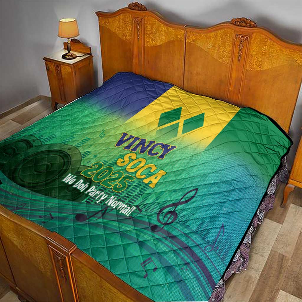 Vincy Mas 2025 Quilt Vincy Soca We Doh Party Normal - Wonder Print Shop