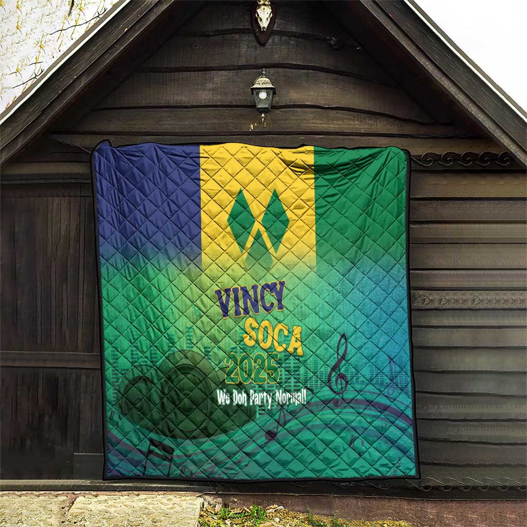 Vincy Mas 2025 Quilt Vincy Soca We Doh Party Normal - Wonder Print Shop