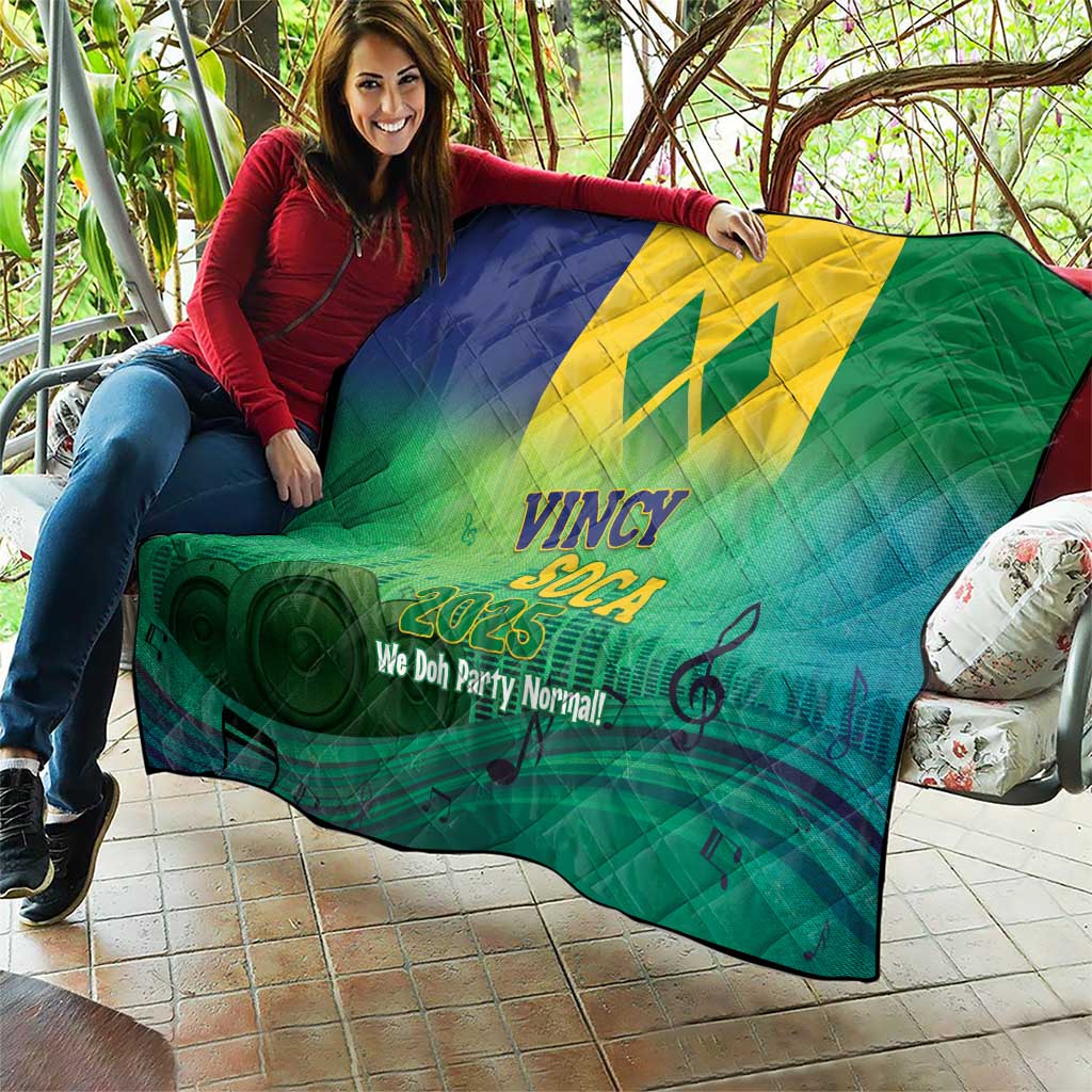 Vincy Mas 2025 Quilt Vincy Soca We Doh Party Normal - Wonder Print Shop