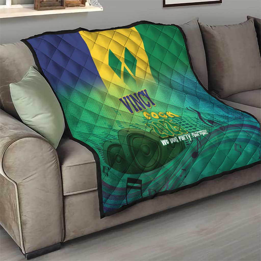 Vincy Mas 2025 Quilt Vincy Soca We Doh Party Normal - Wonder Print Shop