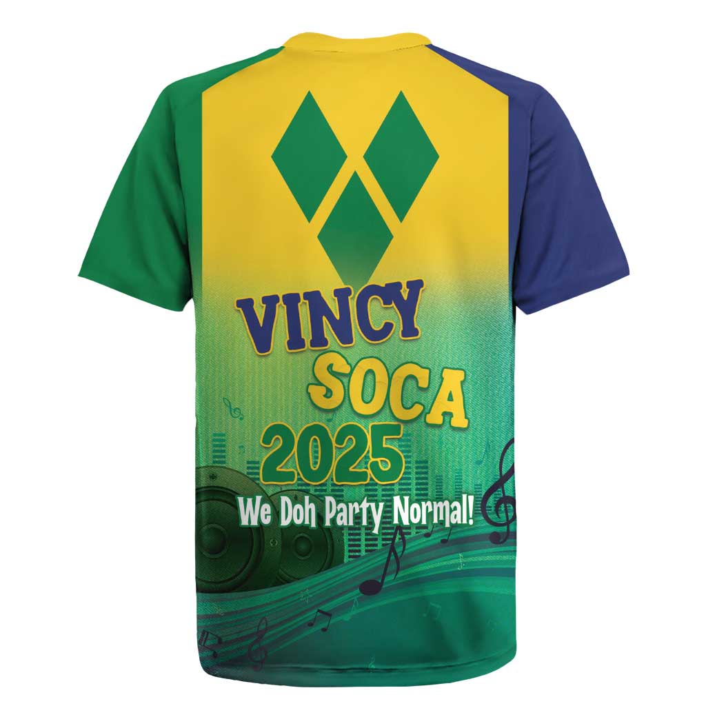 Vincy Mas 2025 Rugby Jersey Vincy Soca We Doh Party Normal - Wonder Print Shop