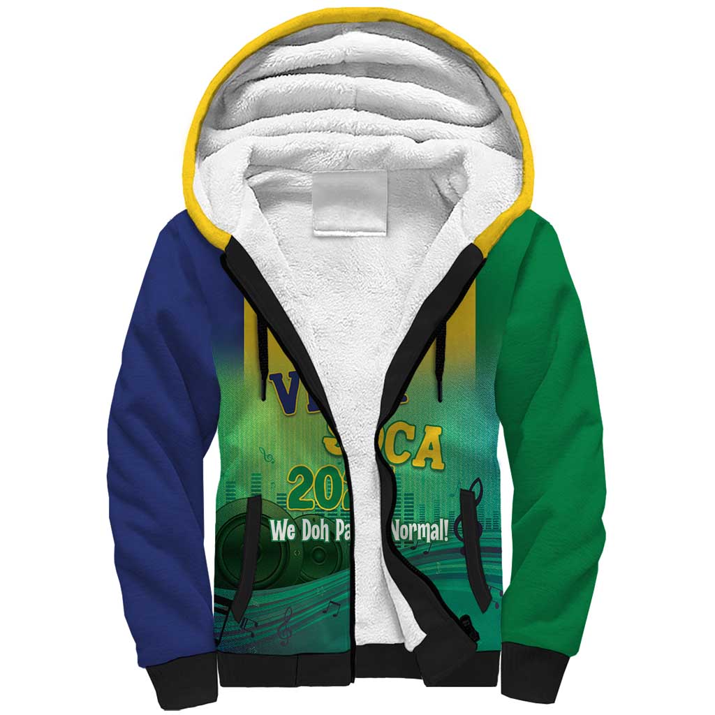 Vincy Mas 2025 Sherpa Hoodie Vincy Soca We Doh Party Normal - Wonder Print Shop