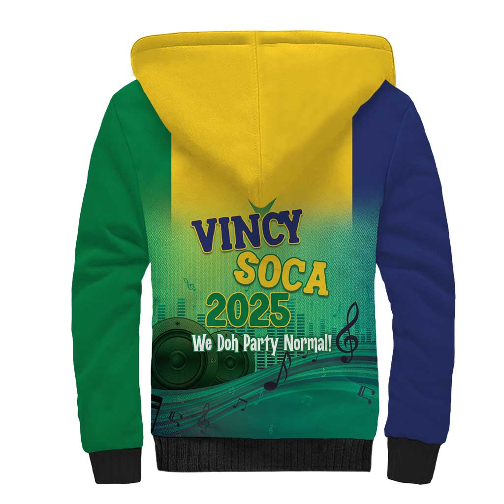 Vincy Mas 2025 Sherpa Hoodie Vincy Soca We Doh Party Normal - Wonder Print Shop