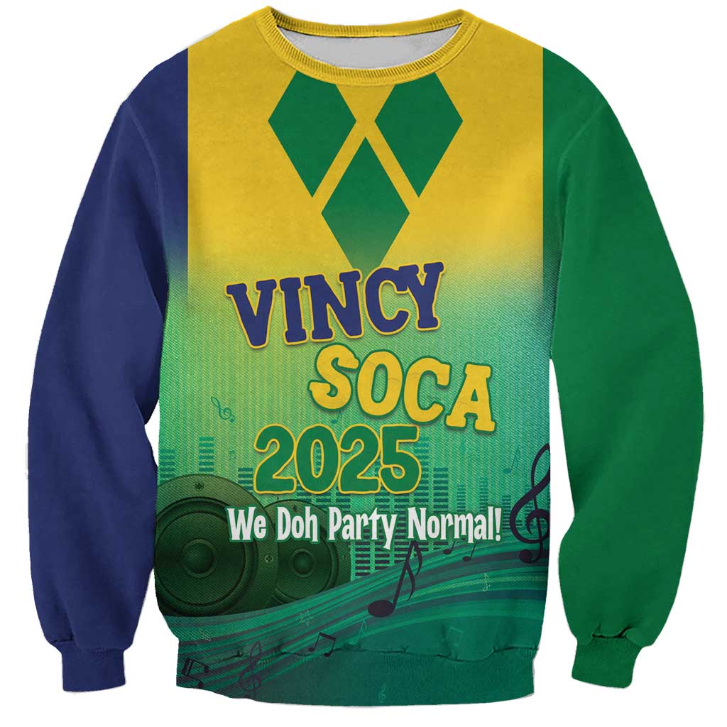 Vincy Mas 2025 Sweatshirt Vincy Soca We Doh Party Normal - Wonder Print Shop