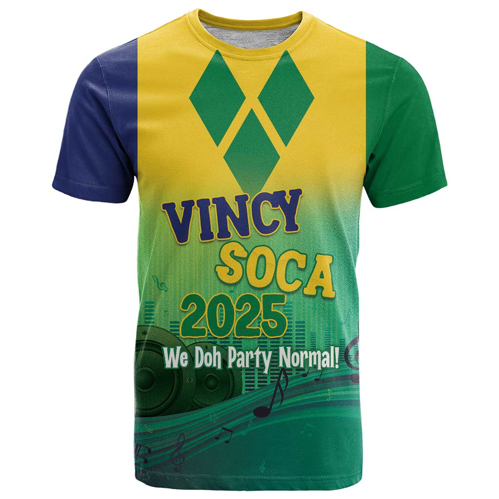 Vincy Mas 2025 T Shirt Vincy Soca We Doh Party Normal - Wonder Print Shop