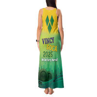 Vincy Mas 2025 Tank Maxi Dress Vincy Soca We Doh Party Normal - Wonder Print Shop