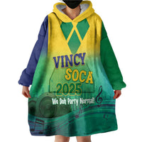 Vincy Mas 2025 Wearable Blanket Hoodie Vincy Soca We Doh Party Normal - Wonder Print Shop