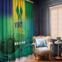 Vincy Mas 2025 Window Curtain Vincy Soca We Doh Party Normal - Wonder Print Shop