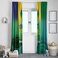 Vincy Mas 2025 Window Curtain Vincy Soca We Doh Party Normal - Wonder Print Shop