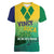 Vincy Mas 2025 Women V-Neck T-Shirt Vincy Soca We Doh Party Normal - Wonder Print Shop
