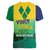 Vincy Mas 2025 Women V-Neck T-Shirt Vincy Soca We Doh Party Normal - Wonder Print Shop