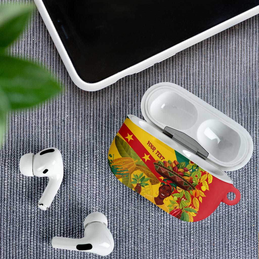 Personalized Grenada Spicemas 2025 AirPods Case Spice Isle Nutmeg Cocoa Pod - Wonder Print Shop