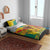 Personalized Grenada Spicemas 2025 Bedding Set Spice Isle Nutmeg Cocoa Pod - Wonder Print Shop