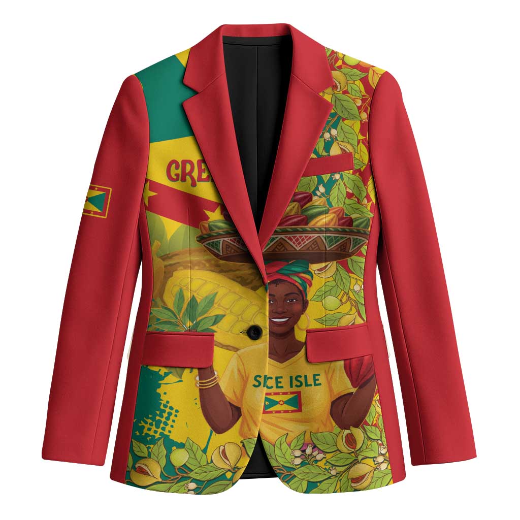 Personalized Grenada Spicemas 2025 Blazer Spice Isle Nutmeg Cocoa Pod - Wonder Print Shop