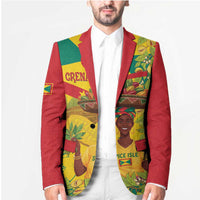 Personalized Grenada Spicemas 2025 Blazer Spice Isle Nutmeg Cocoa Pod - Wonder Print Shop