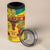 Personalized Grenada Spicemas 2025 4 in 1 Can Cooler Tumbler Spice Isle Nutmeg Cocoa Pod - Wonder Print Shop