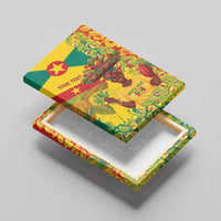 Personalized Grenada Spicemas 2025 Canvas Wall Art Spice Isle Nutmeg Cocoa Pod - Wonder Print Shop