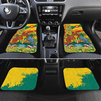 Personalized Grenada Spicemas 2025 Car Mats Spice Isle Nutmeg Cocoa Pod - Wonder Print Shop