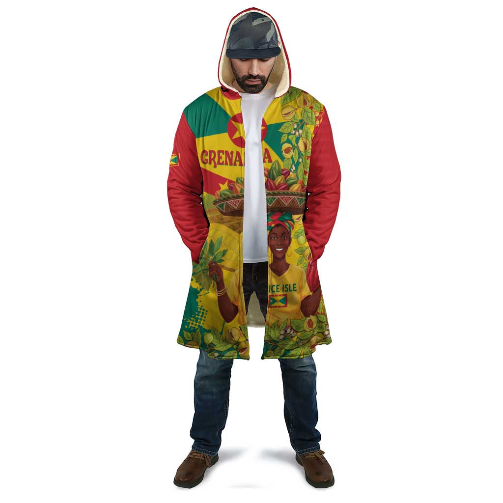 Personalized Grenada Spicemas 2025 Cloak Spice Isle Nutmeg Cocoa Pod - Wonder Print Shop