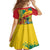 Personalized Grenada Spicemas 2025 Family Matching Off Shoulder Maxi Dress and Hawaiian Shirt Spice Isle Nutmeg Cocoa Pod - Wonder Print Shop