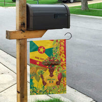 Personalized Grenada Spicemas 2025 Garden Flag Spice Isle Nutmeg Cocoa Pod - Wonder Print Shop