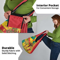 Personalized Grenada Spicemas 2025 Grocery Bag Spice Isle Nutmeg Cocoa Pod - Wonder Print Shop