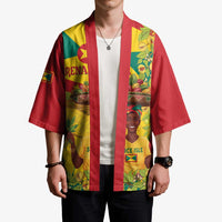 Personalized Grenada Spicemas 2025 Kimono Spice Isle Nutmeg Cocoa Pod - Wonder Print Shop