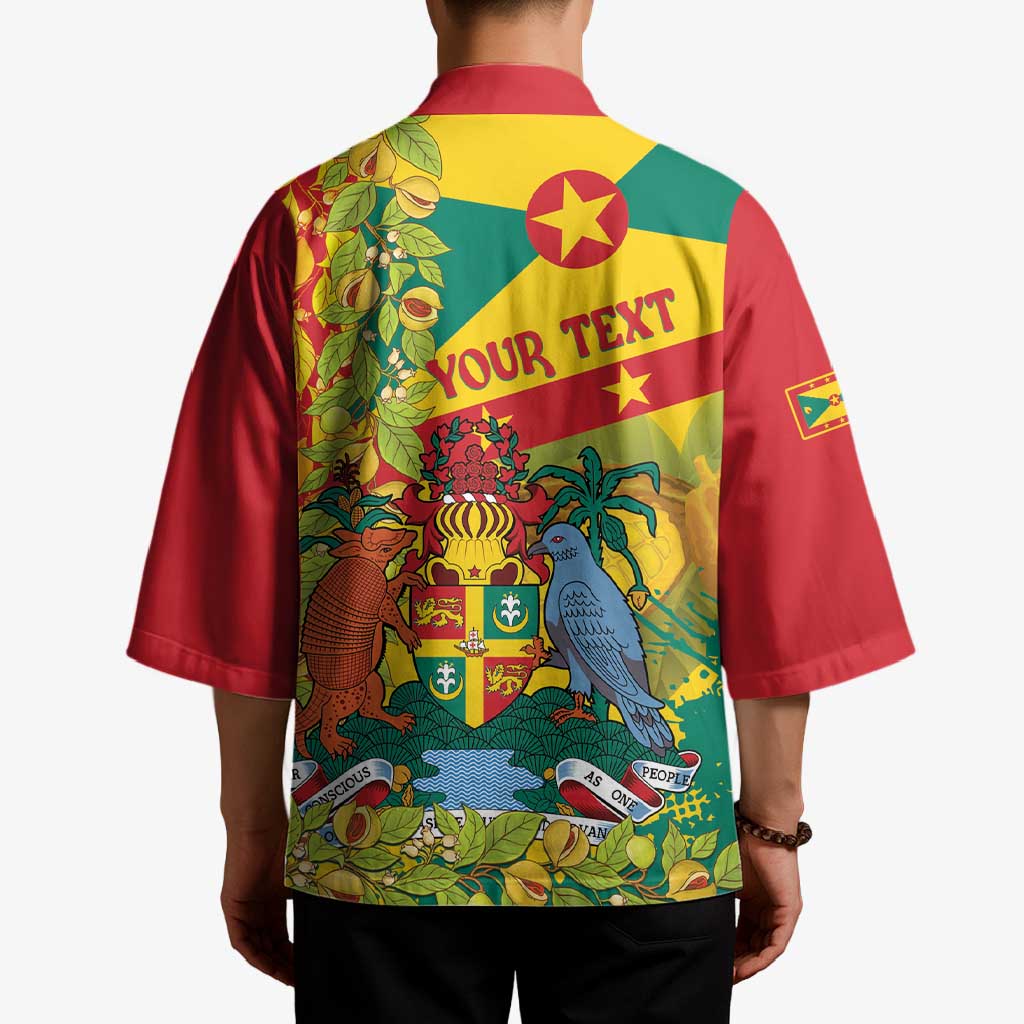 Personalized Grenada Spicemas 2025 Kimono Spice Isle Nutmeg Cocoa Pod - Wonder Print Shop