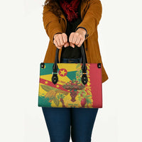 Personalized Grenada Spicemas 2025 Leather Bag Spice Isle Nutmeg Cocoa Pod - Wonder Print Shop