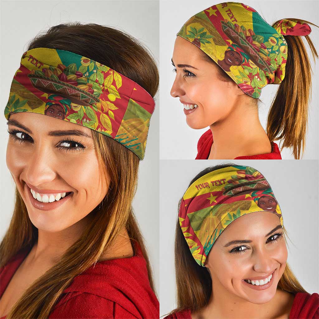 Personalized Grenada Spicemas 2025 Neck Gaiter Spice Isle Nutmeg Cocoa Pod - Wonder Print Shop