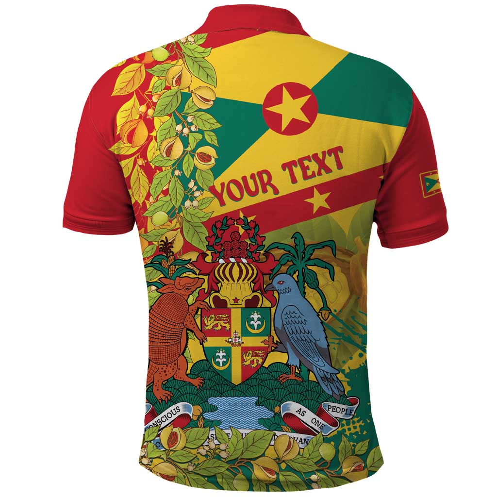 Personalized Grenada Spicemas 2025 Polo Shirt Spice Isle Nutmeg Cocoa Pod - Wonder Print Shop