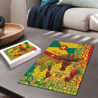 Personalized Grenada Spicemas 2025 Puzzle Spice Isle Nutmeg Cocoa Pod - Wonder Print Shop