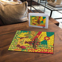 Personalized Grenada Spicemas 2025 Puzzle Spice Isle Nutmeg Cocoa Pod - Wonder Print Shop