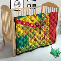 Personalized Grenada Spicemas 2025 Quilt Spice Isle Nutmeg Cocoa Pod - Wonder Print Shop