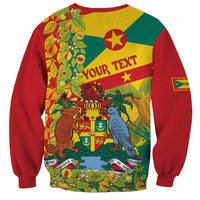 Personalized Grenada Spicemas 2025 Sweatshirt Spice Isle Nutmeg Cocoa Pod - Wonder Print Shop