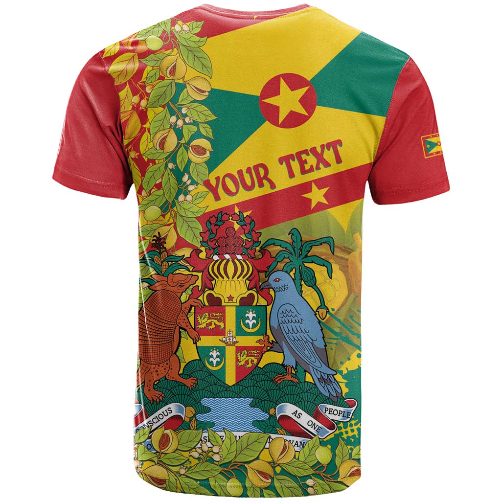 Personalized Grenada Spicemas 2025 T Shirt Spice Isle Nutmeg Cocoa Pod - Wonder Print Shop