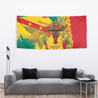 Personalized Grenada Spicemas 2025 Tapestry Spice Isle Nutmeg Cocoa Pod - Wonder Print Shop