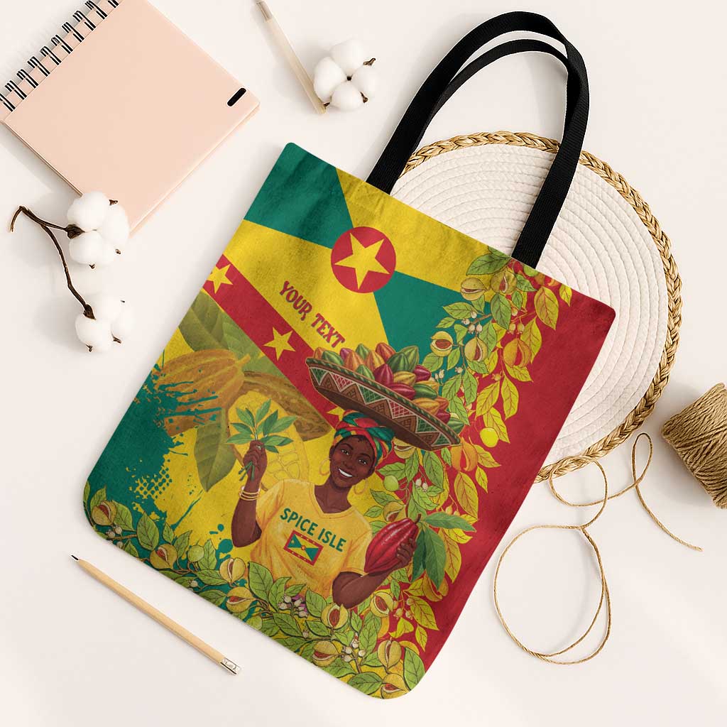 Personalized Grenada Spicemas 2025 Tote Bag Spice Isle Nutmeg Cocoa Pod - Wonder Print Shop